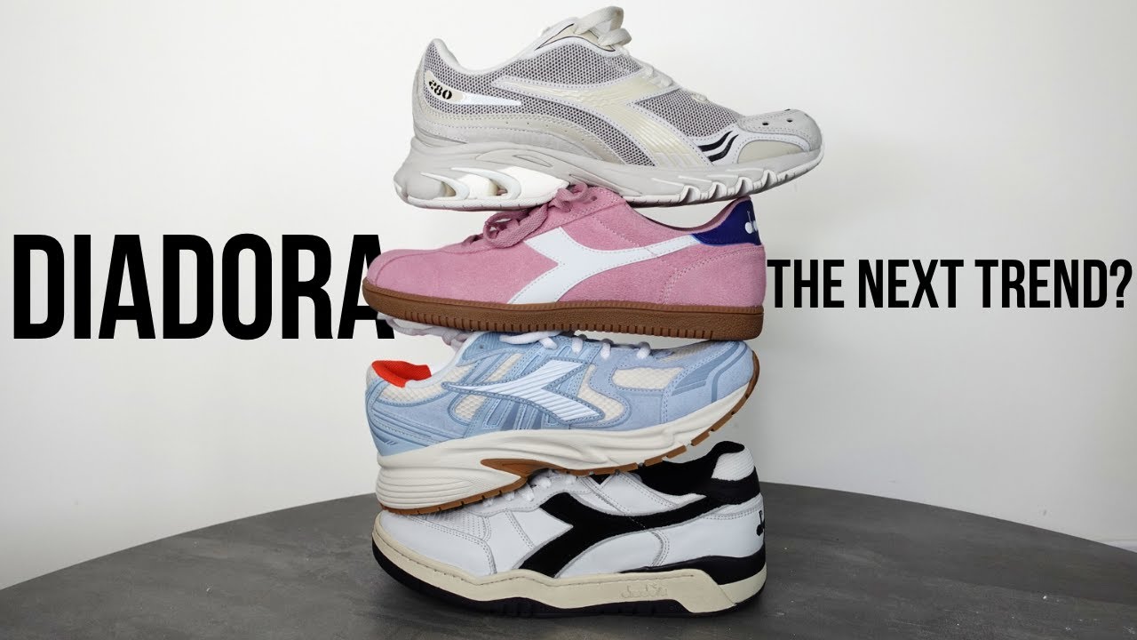 I tried out DIADORA sneakers!