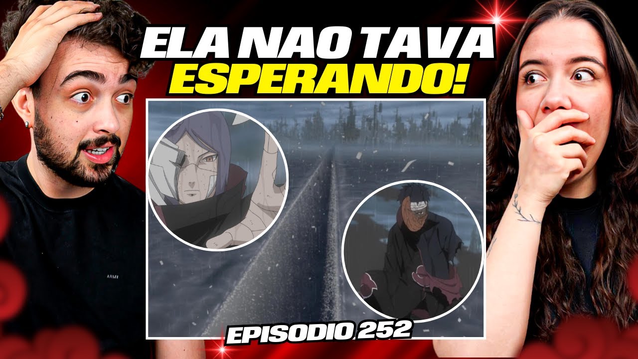 MEU DEUS? Konan Abriu o MAR! Naruto Shippuden Ep 252 React