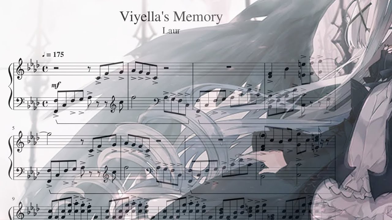 Laur - Viyella's Memory (Piano Solo Arr.)