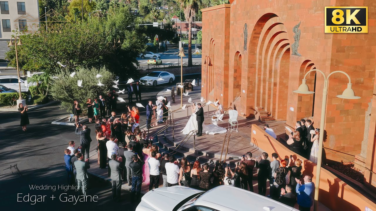 Edgar + Gayane's Wedding 8K UHD Highlights at Landmark hall and st Leon Church