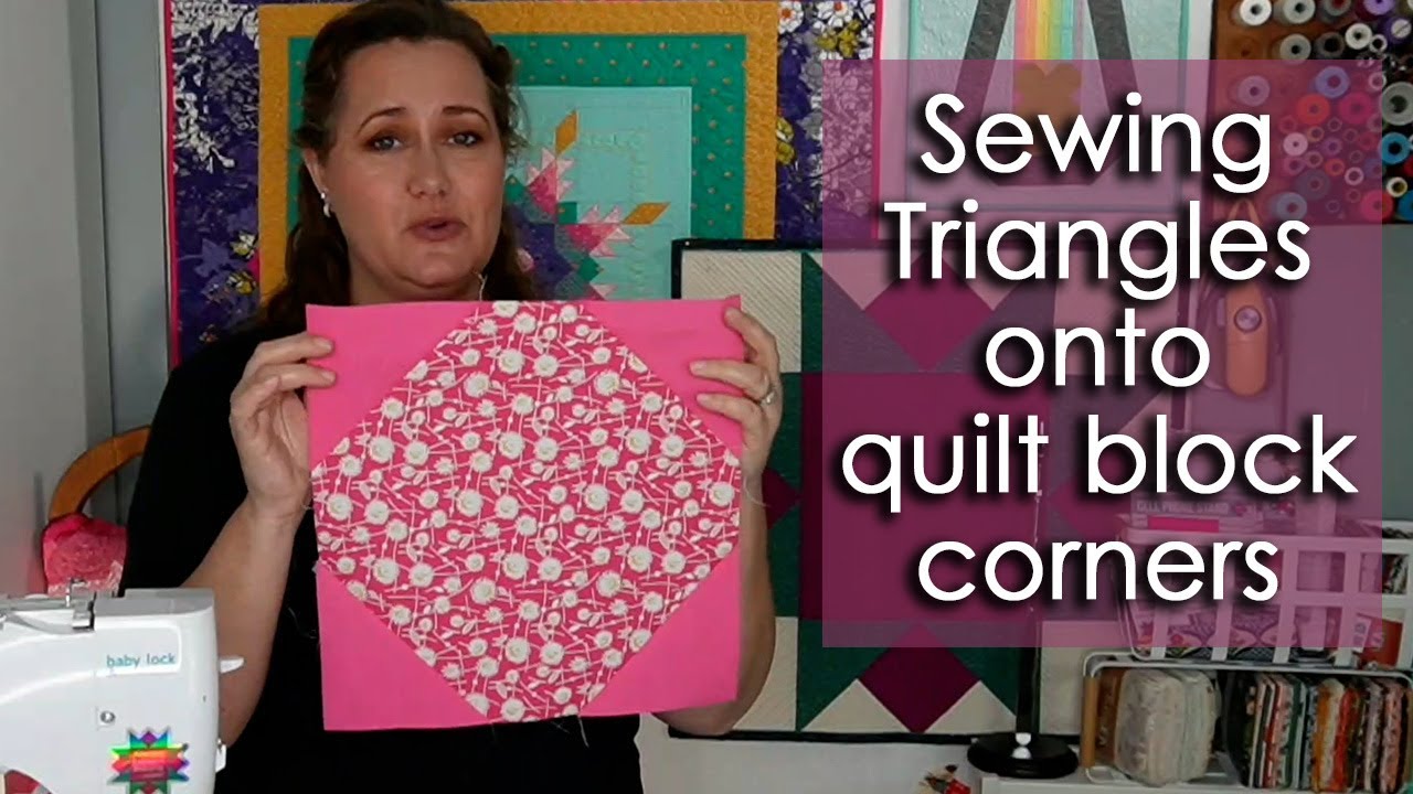 How to Snowball the Corners of a Quilt Block