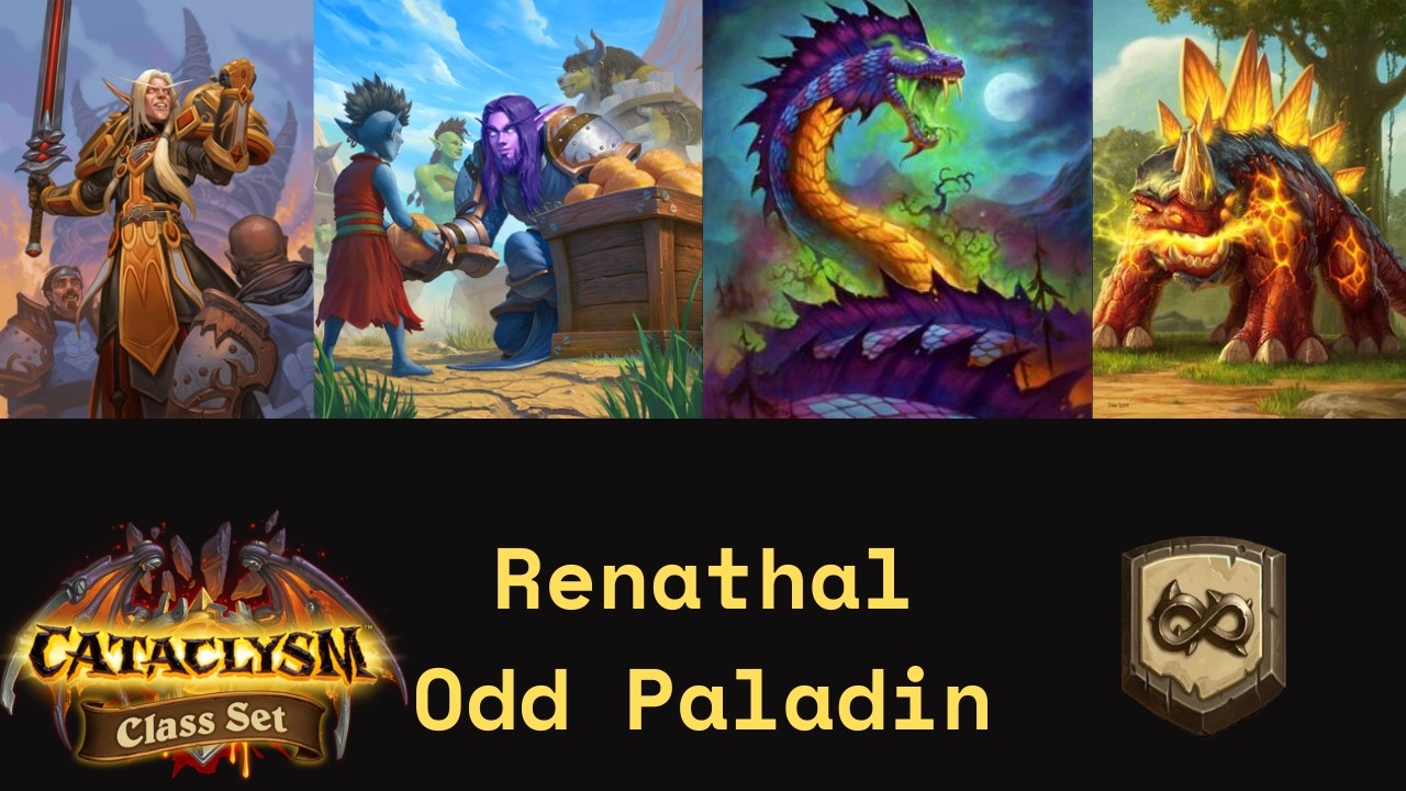 Renathal Odd Paladin, Great And New Deck! (Hearthstone Wild)