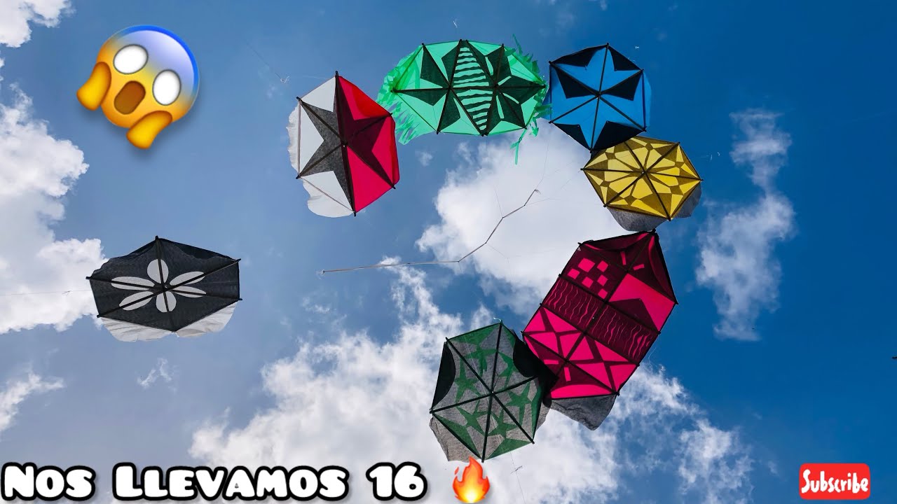Nos Llevamos 16🔥 chichigua Lajiando Quemamos 3 😱 Volando Chichigua Haciendo Guiso Papalote O Cometa
