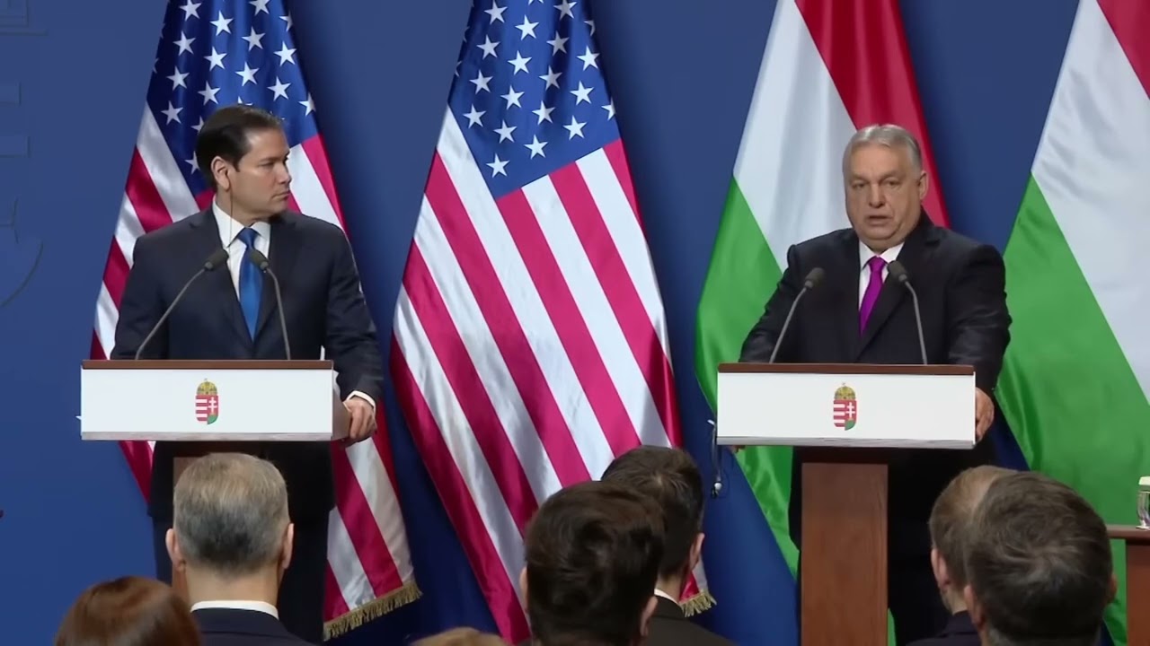 Secretary Rubio holds a joint press availability with Hungarian Prime Minister Viktor Orban — Key...