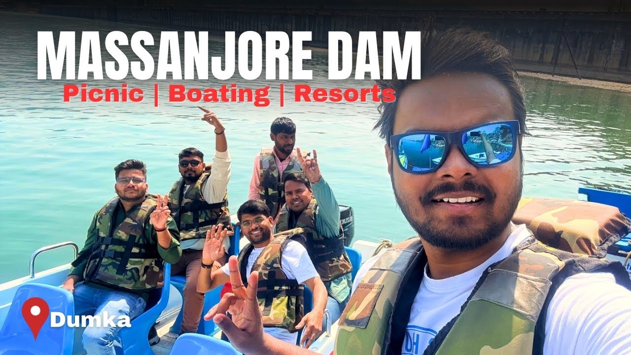 Picnic, Boating, Resort | Massanjore Dam | Dumka #DMY #Motovlogs