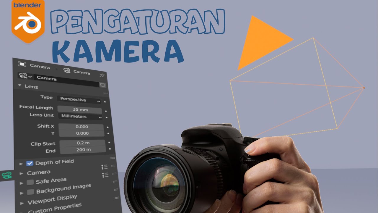 Pengaturan Kamera | Tutorial Blender | Indonesia