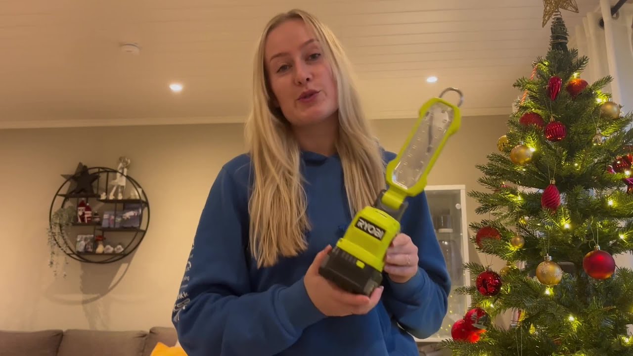 18V ONE+™ Prosjektbelysning – Kundeanmeldelse fra Madeleine | RYOBI®