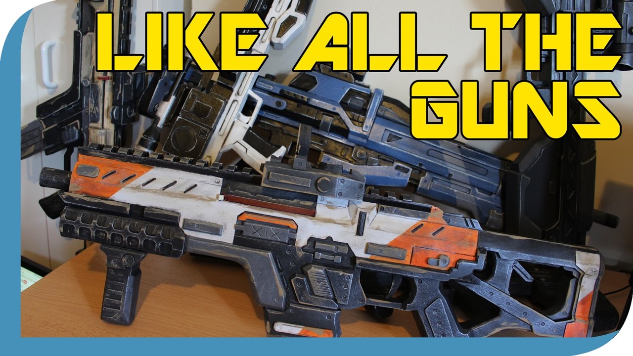 Like all the Guns! ( Gaming Prop collection )