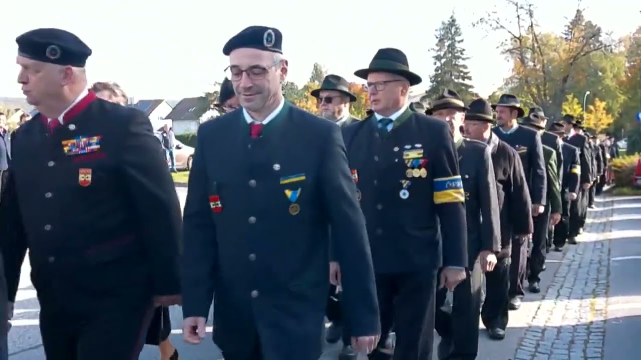 70-Jahr-Feier des ÖKB NÖ in Horn, 20.10.2024
