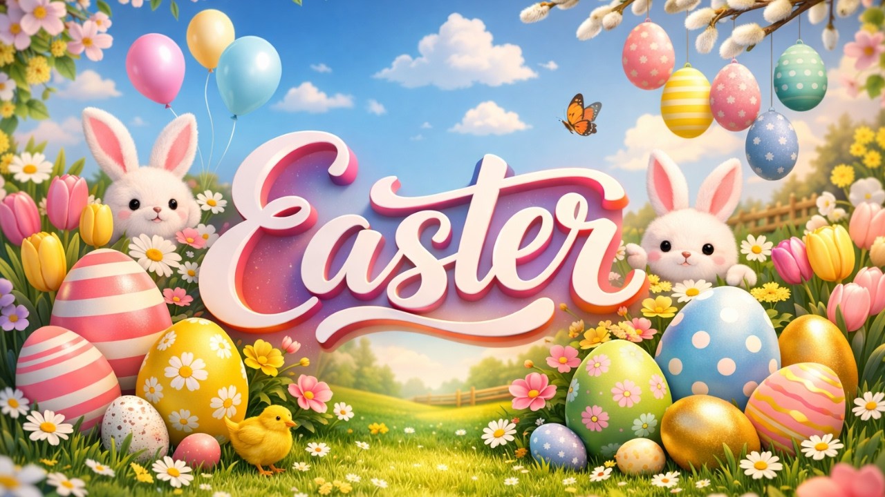 Happy Easter 2026! 🐣 Relaxing Background Music 🎶 🌷 Spring Vibes 🪻