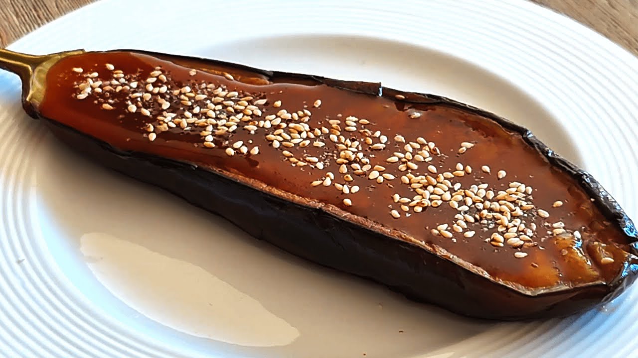 Miso Glazed Eggplant (Nasu Dengaku) | No Oven Japanese Home Cooking