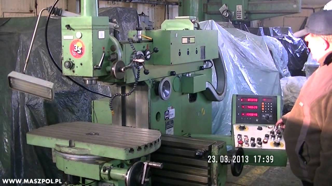 Frezarka MAHO 600 P WWW.MASZPOL.PL