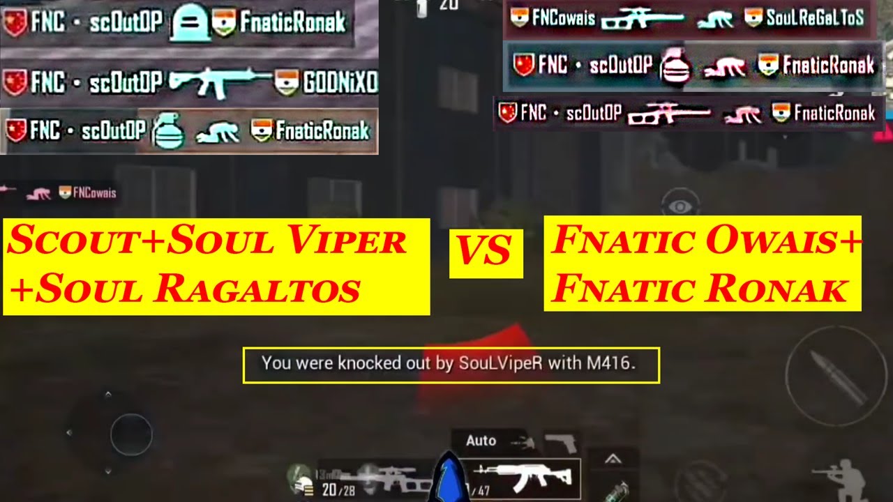 Scout,Viper and Ragaltos VS Ronak and Owais Fight in military base | 2020 stream highlights