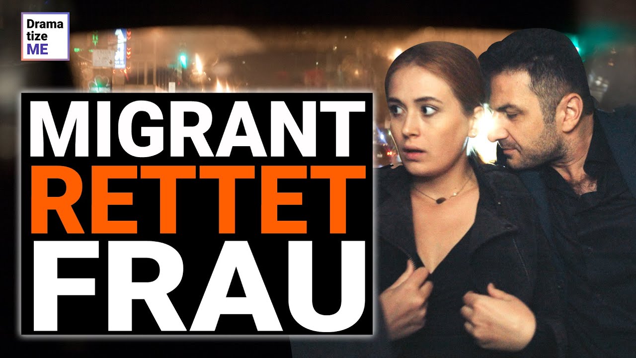 MIGRANT verhindert GEWALT, schau dir an | @DramatizeMeDeutsch