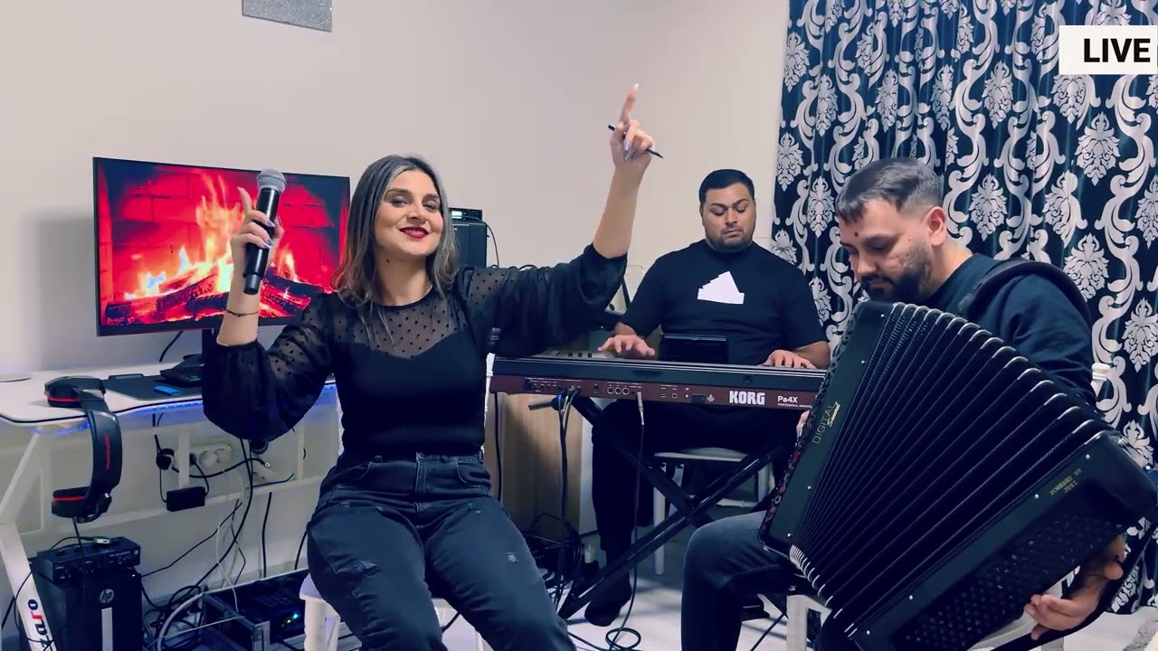 NOU!!! 2026 - Adina Maria ''Stau la un pahar de vorbă'' (cover taraful Ianos Prahoveanu) Muzica Live