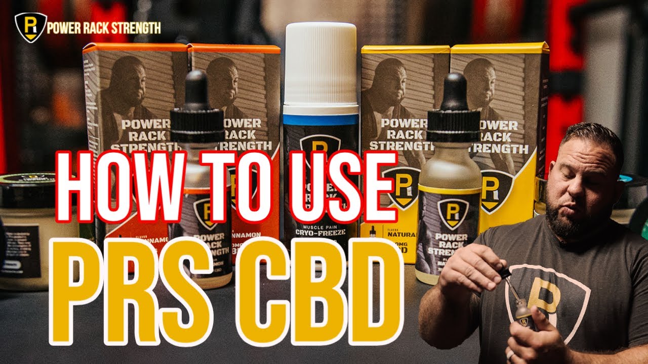 How to use PRS CBD - doses and guidelines