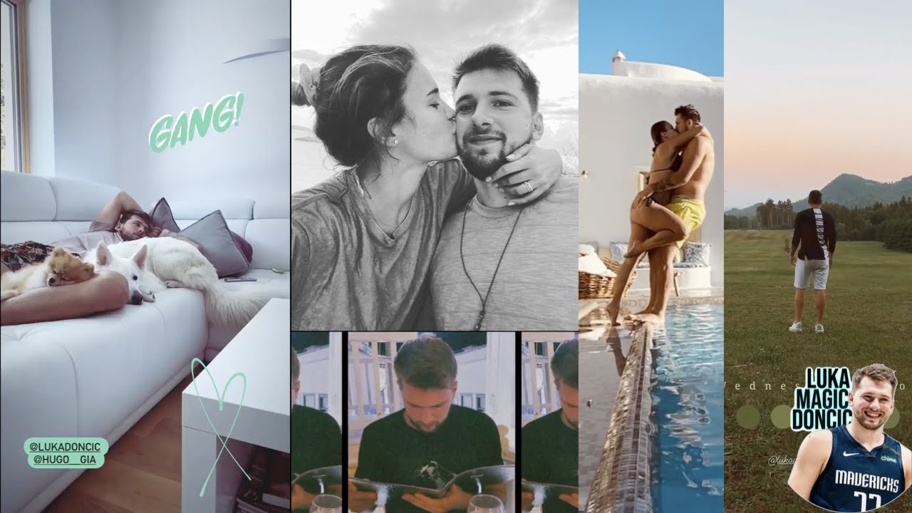 Luka Doncic during Offseason (Holidays in Slovenia & Mykonos with Girlfriend Anamaria Goltes)