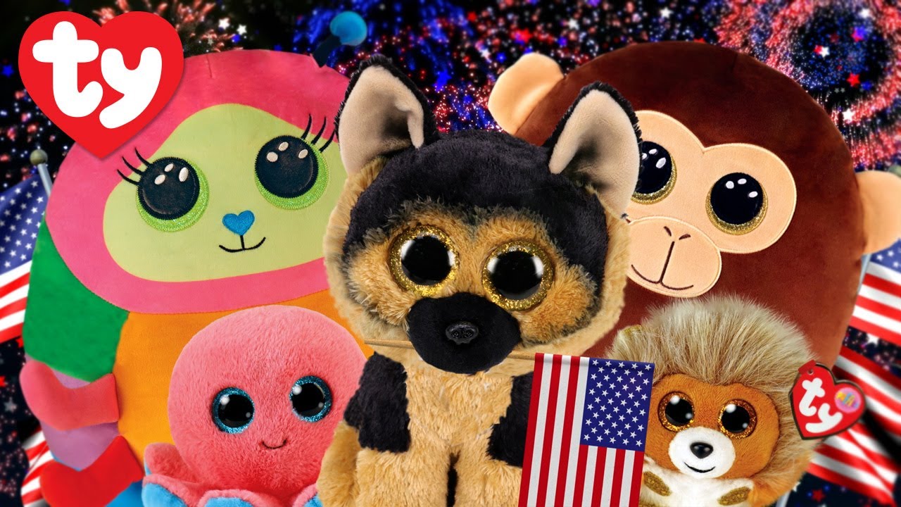 Happy July 4th from TY and the Beanie Boos!
