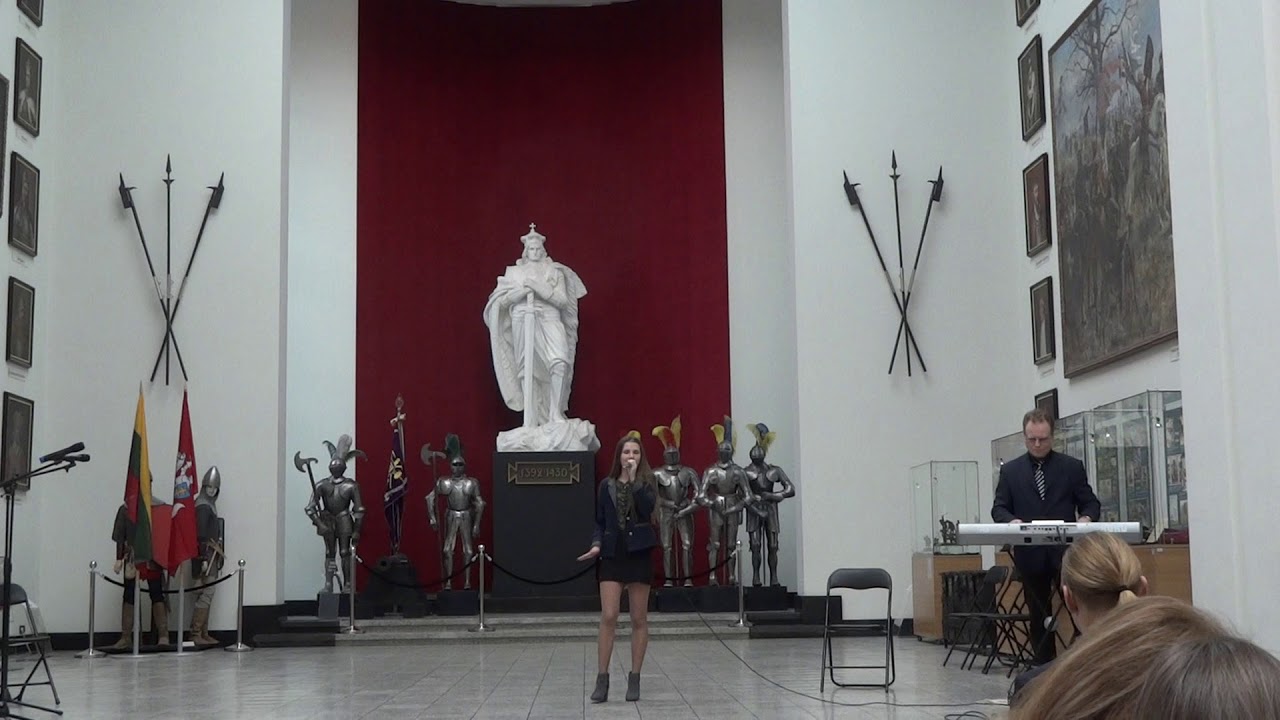 NEVERONIU GIMNAZIJOS SOLISTĖ KAMILĖ VElYKYTĖ 8 KL. KARO MUZIEJUS  PATRIOTINĖS DAINOS KONKURSAS 2017