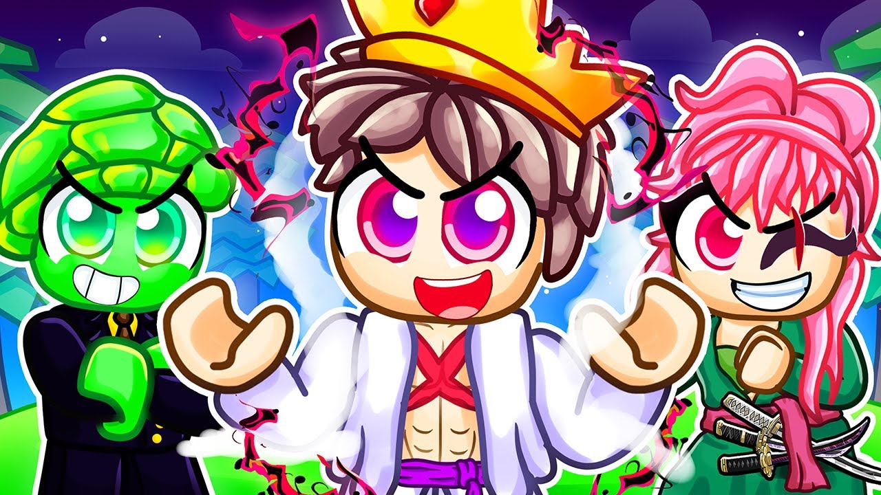 Создаём СЕМЬЮ АНИМЕ ONE PIECE в Roblox!