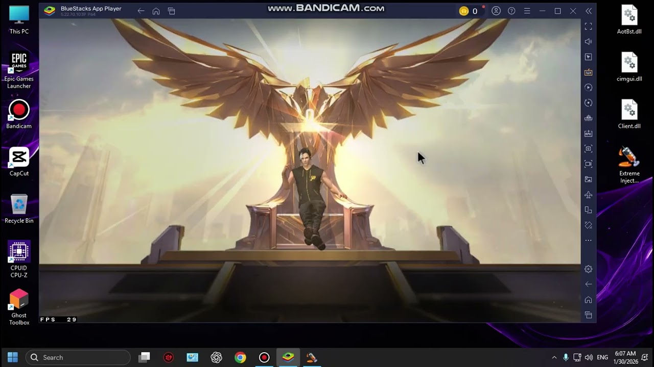 FREE FIRE PC PANEL OB52 UPDATED💻 PULL ENEMY 🎯 FAST FIRE | SPEED | DOWN |100% ANTIBAN✅7MD XITERS
