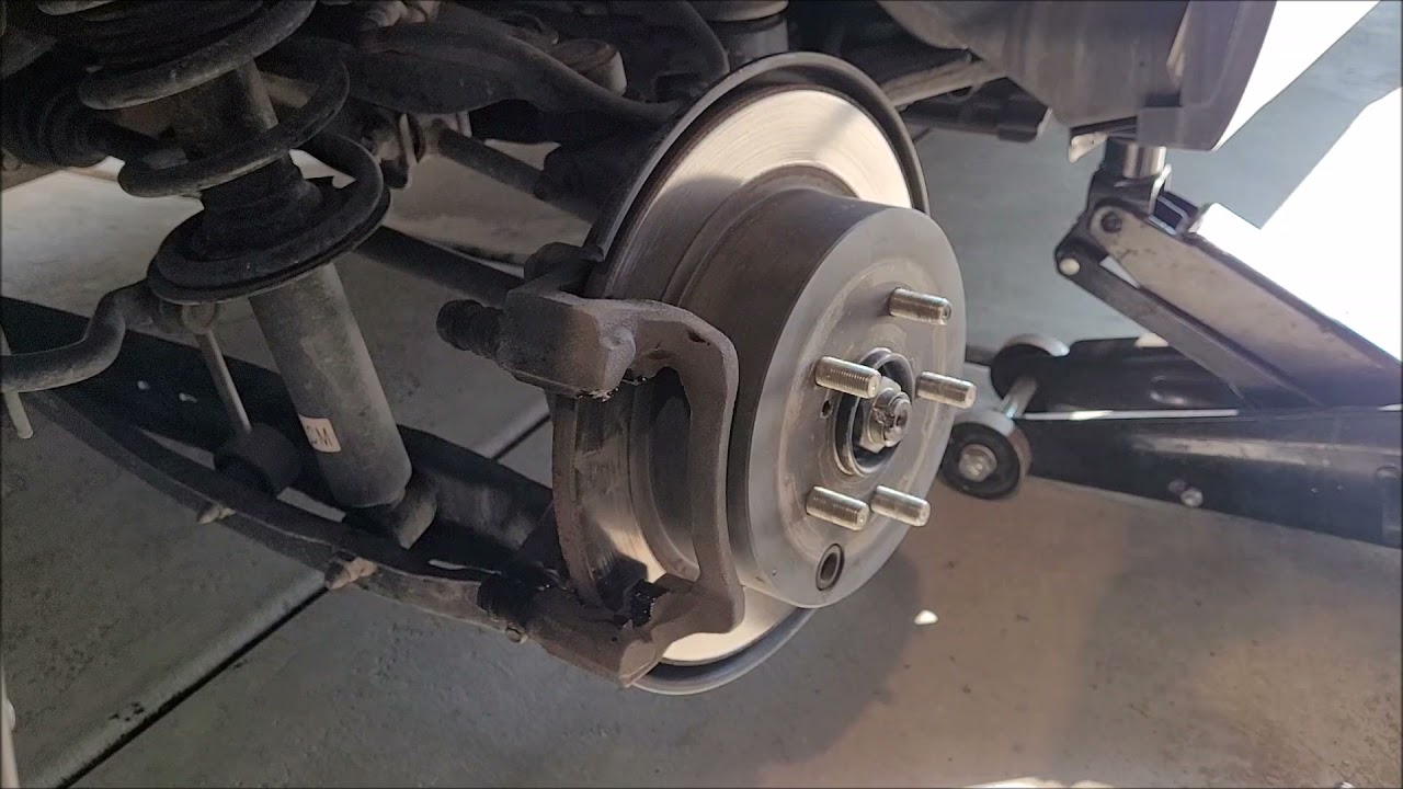 2017 Subaru Crosstrek Rear Brake Pad Replacement