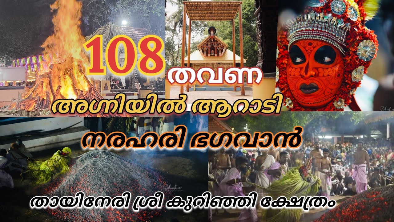 തീച്ചാമുണ്ഡി|ഒറ്റക്കോലം|തായിനേരി ശ്രീ കുറിഞ്ഞി ക്ഷേത്രം#youtubevideo#theyyam#theyyamvideo#kaliyayyam
