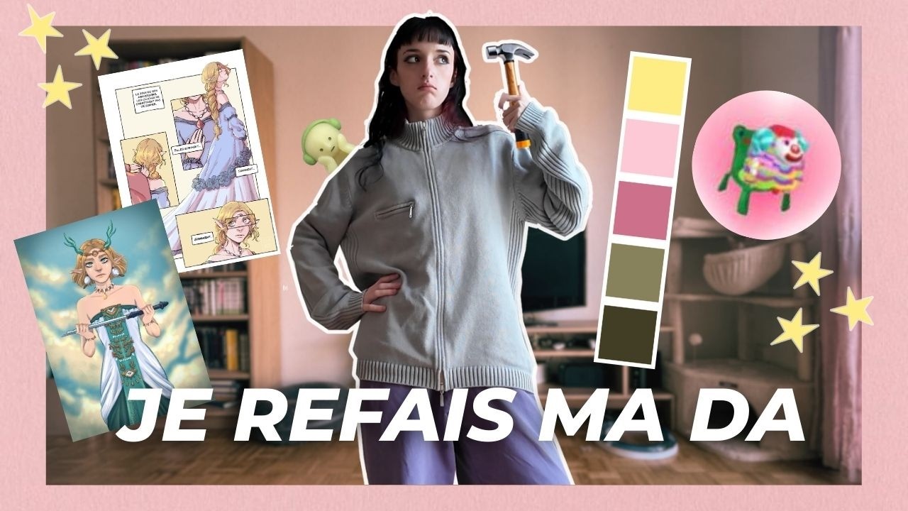 Je refais ma DA d'illustratrice - Time to lock in