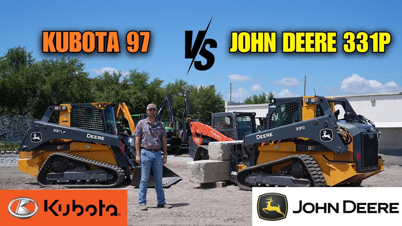 NEW 2024 John Deere 331P Vs. Kubota 97 | Full Lifting Demo