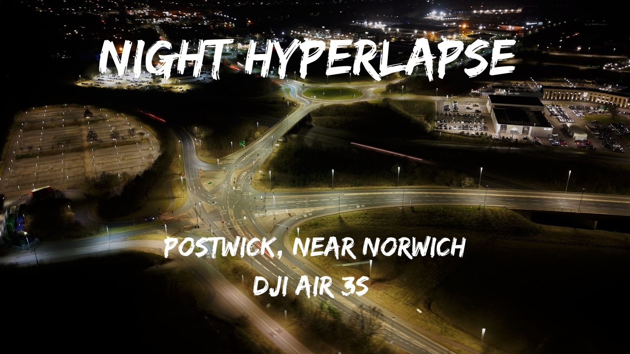 Postwick A47 Interchange, Norwich - HYPERLAPSE