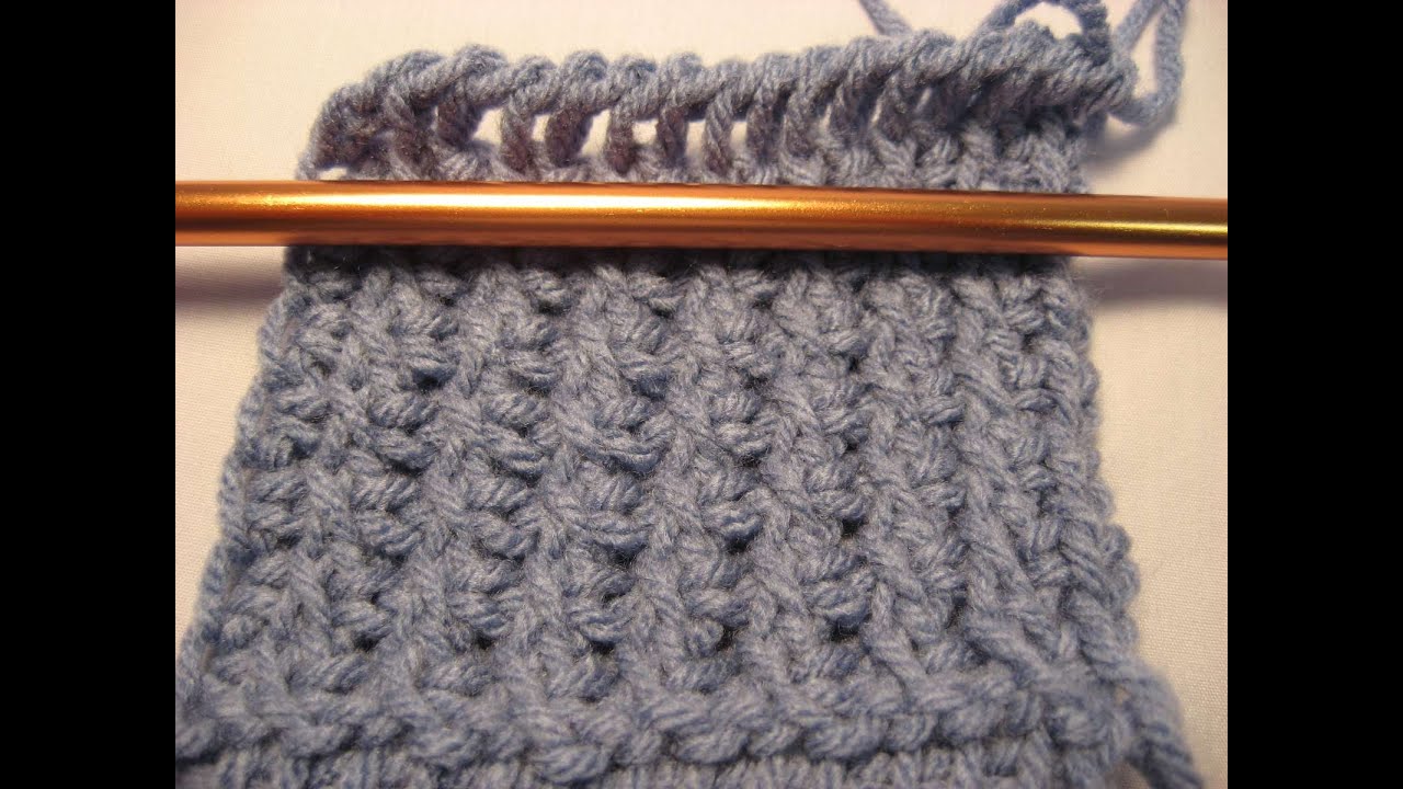 Apprendre le crochet tunisien ( En français )