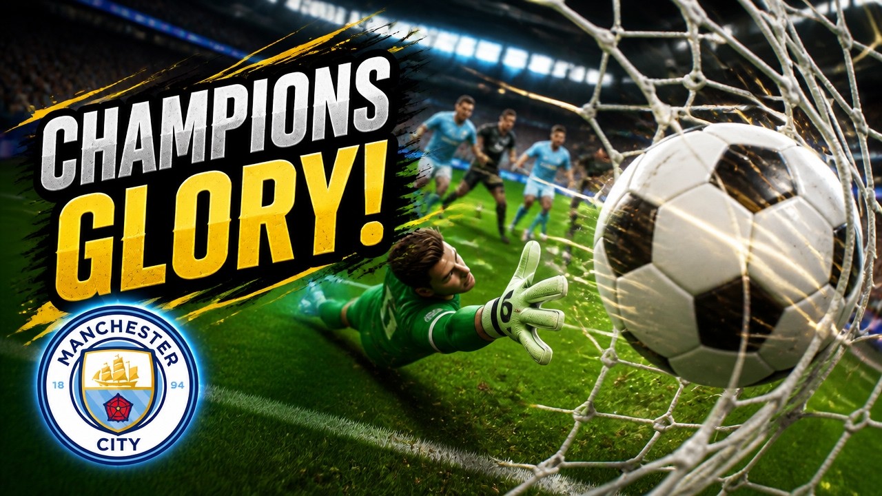 Manchester City Quest: European Champions Cup Glory! | Football League 26 (Part 1)