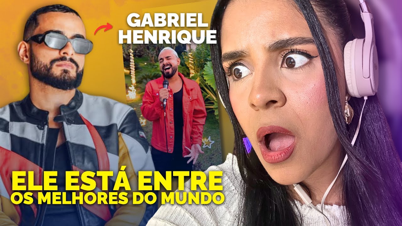 PROF DE CANTO REAGE A GABRIEL HENRIQUE
