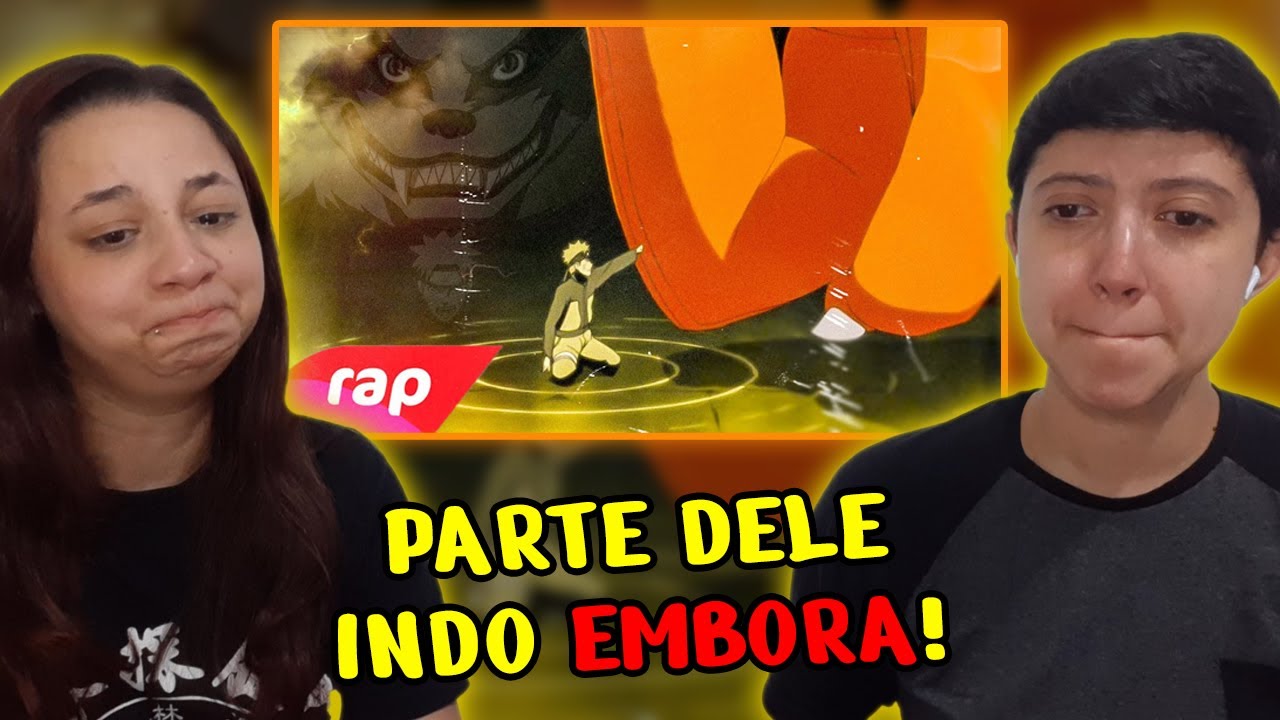 REACT RAP DO NARUTO E KURAMA (BORUTO) - NOSSO ADEUS... | NERD HITS | 7 MINUTOZ
