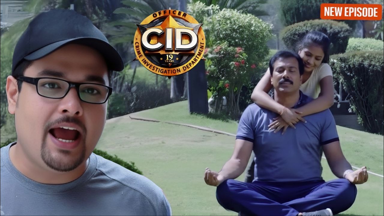 पार्क में पत्नी के साथ योग करते दिखे Freddy सर Pankaj रह गया हैरान ! || CID || Latest  Episode ||