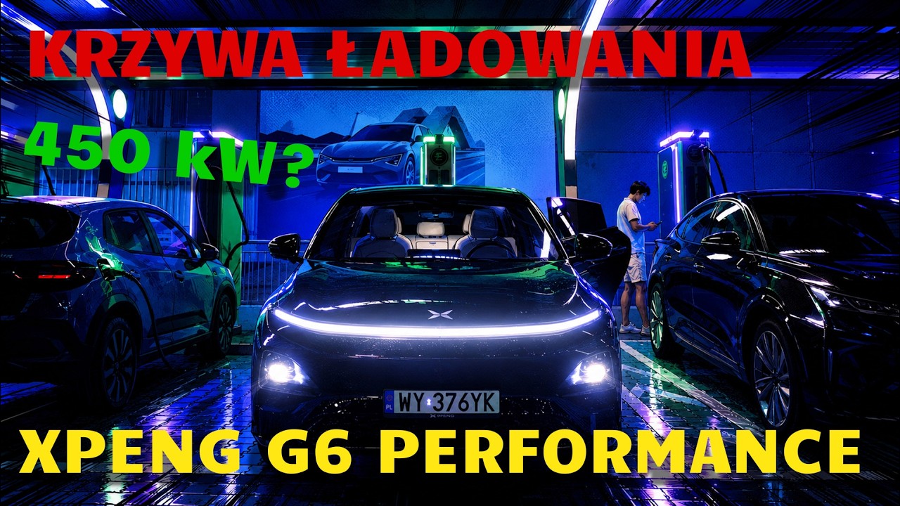 XPENG G6 - charging curve. Will I reach 450kW?