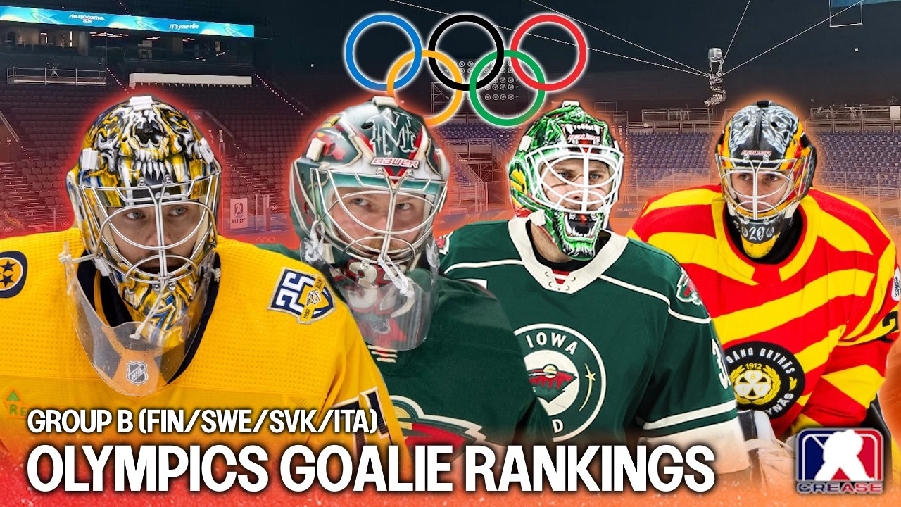 Olympics Goalie Rankings (Sweden/Finland/Slovakia/Italy)