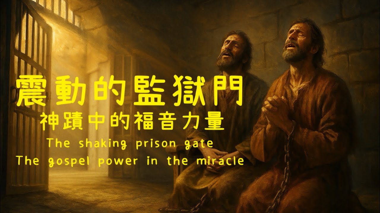 使徒行傳第16章｜震動的監獄門：苦難中看見福音的大能｜陪你讀使徒行傳