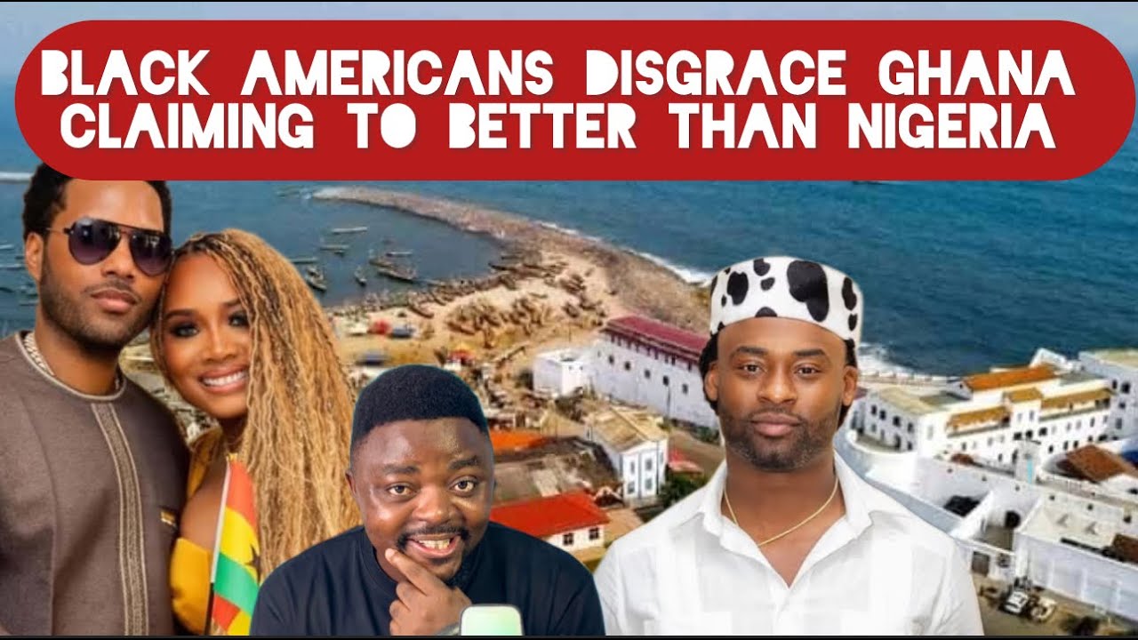 See Black Americans Disgracing Ghana For Claiming they are better than Nigeria