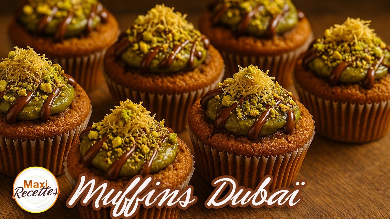 Muffins façon Chocolat Dubaï Recette Facile et Rapide