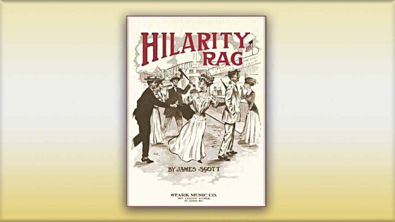 Hilarity Rag - James Scott - RagTime Midi - Piano - 1910