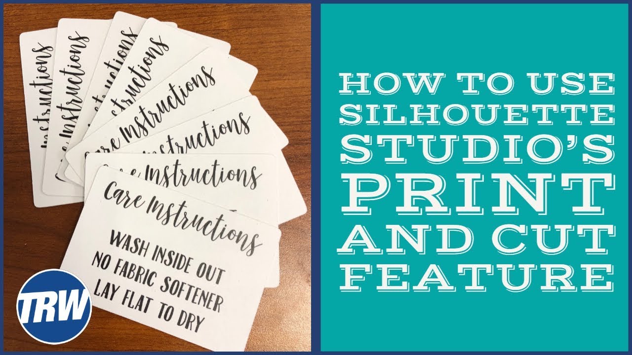 How to Use Silhouette Studio's Print and Cut Feature