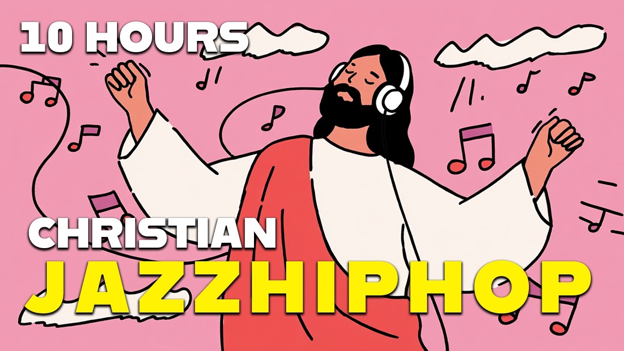 10 Hours Christian Jazzhop Worship & Bible Verses 🌿 Deep Focus, Prayer & Peace