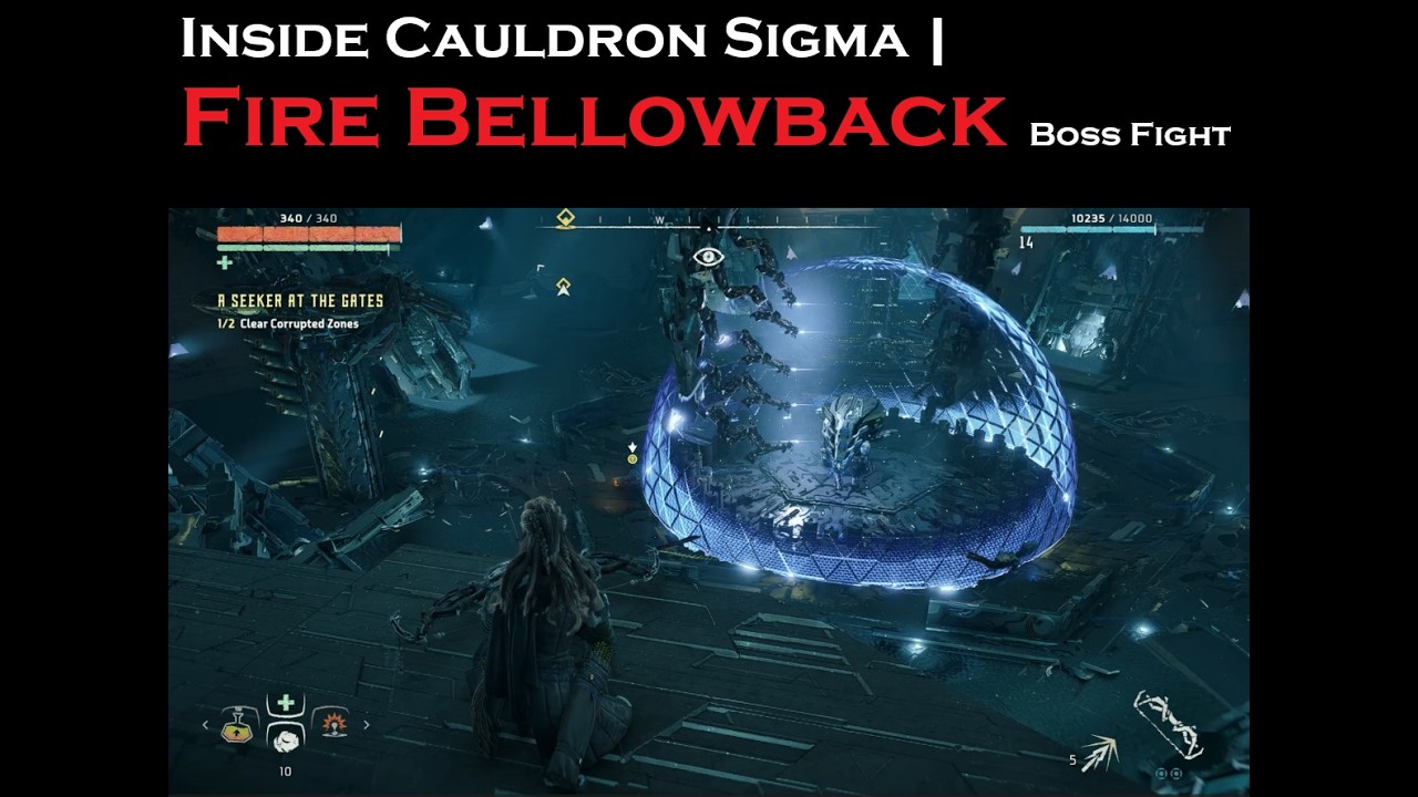 Horizon Zero Dawn Remastered 8 | Inside Cauldron Sigma | Fire Bellowback Boss | New Mounts Unlocked!
