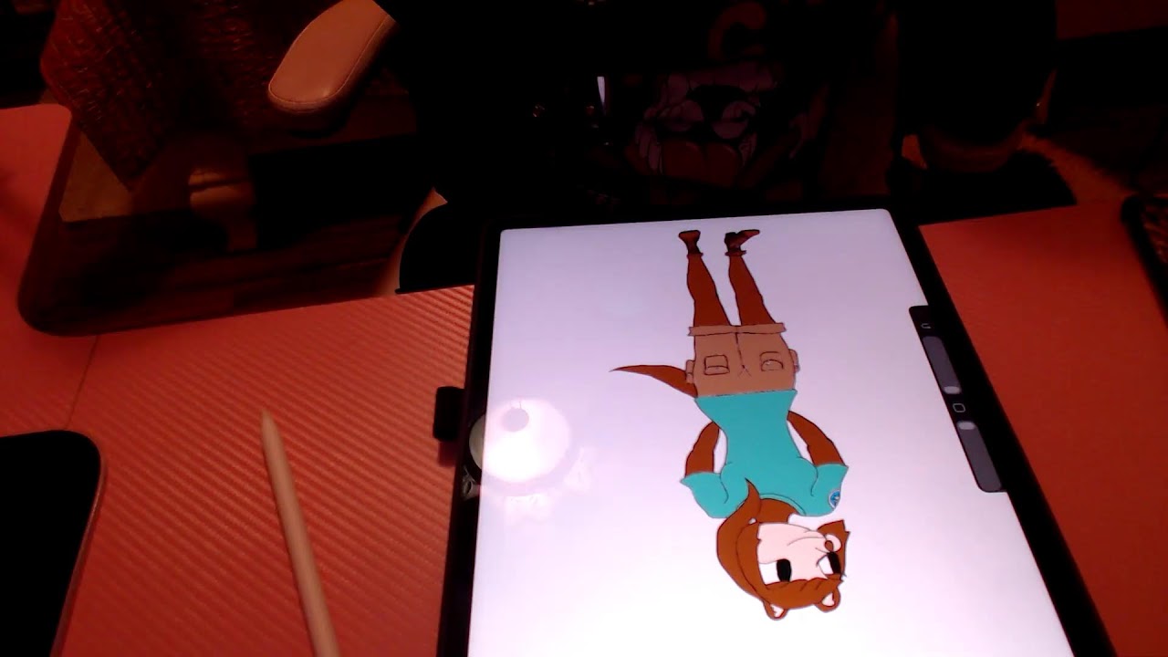 Sketching on my new iPad