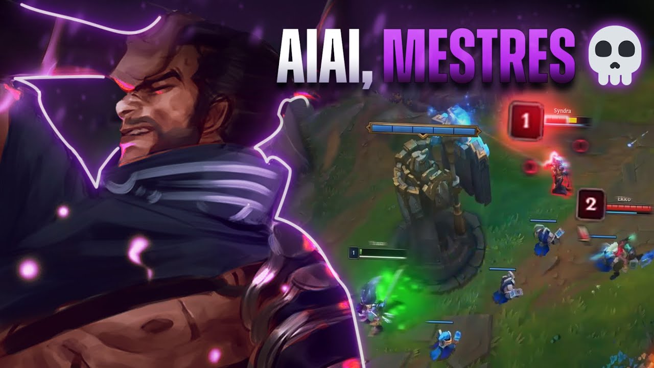 SURTANDO ESSES MESTRES DESDE O LVL 1: DEI INVADE SOLO SENDO O MID LANER E ELE FEZ ALGO BIZARRO!