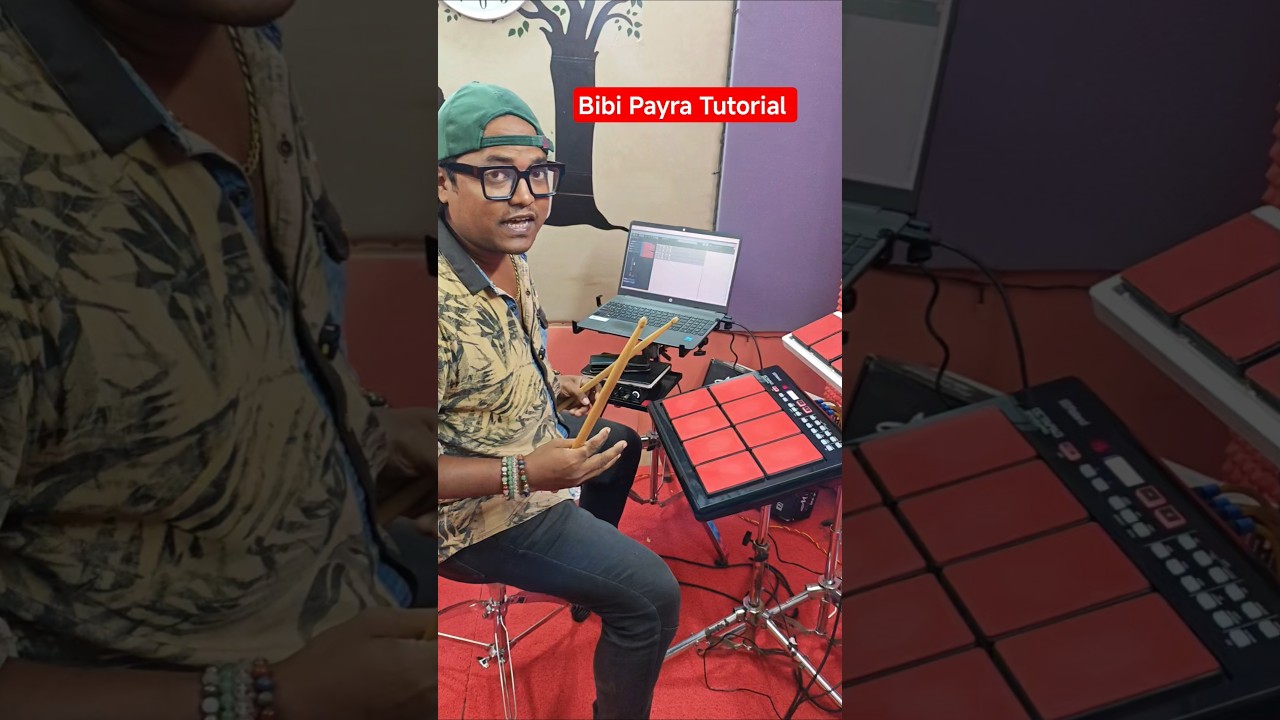 Octapad Patch &ndash; বিবি পায়রা | Spd20pro Octapad Tutorial for Beginners | Bubai Das Octapad Guru