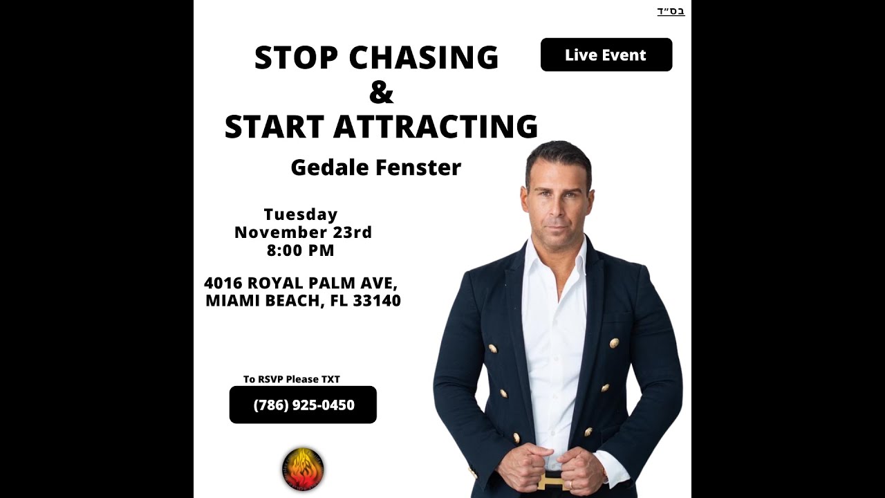 Stop Chasing & Start Attracting - Gedale Fenster