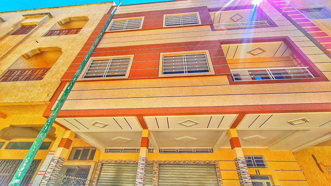 منزل حر Complet🏤الثمن لايصدق لايقاوم حديث كلشي 2023 🕣⭐️بواجهه كلها على JARDIN🍃🌴