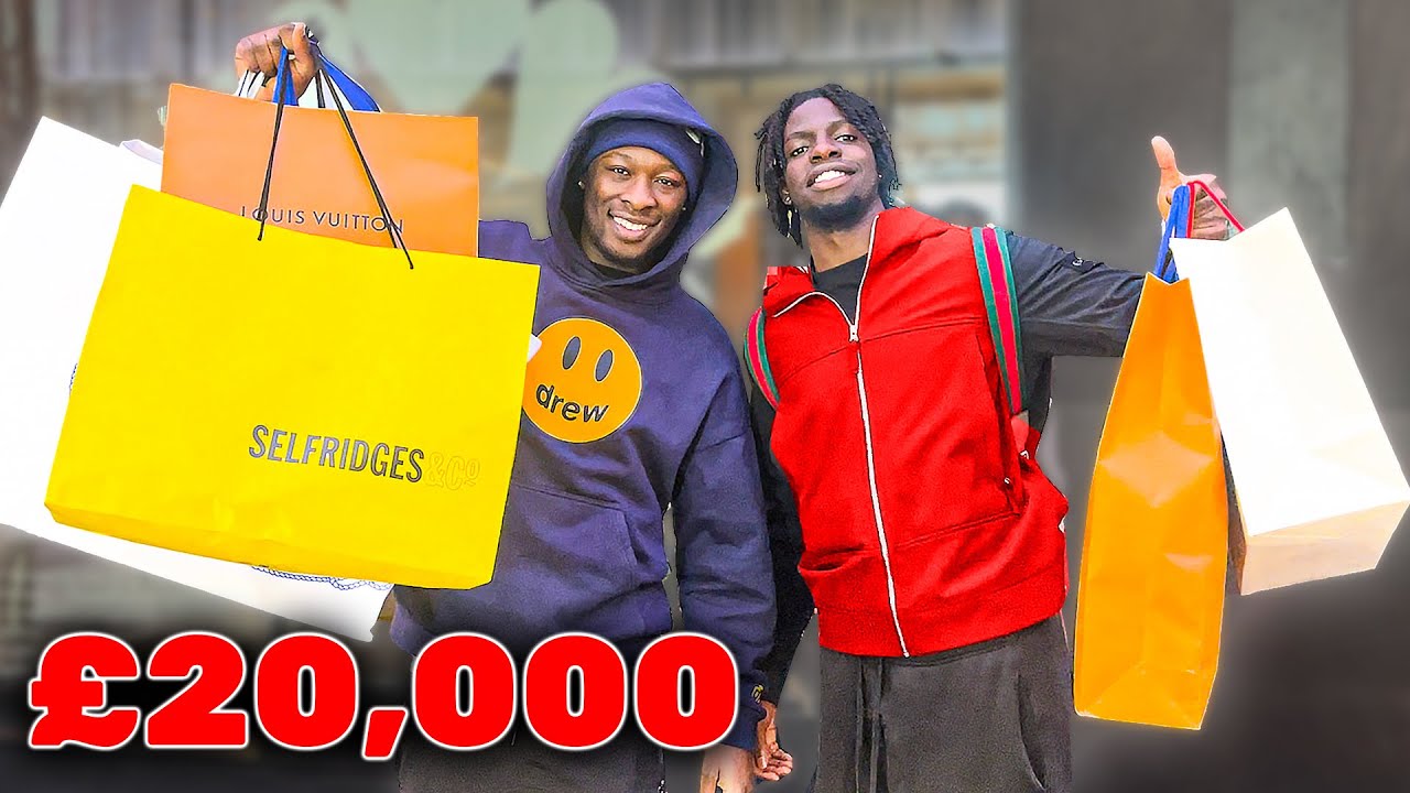 £20,000 SHOPPING SPREE IN LONDON WITH SV2